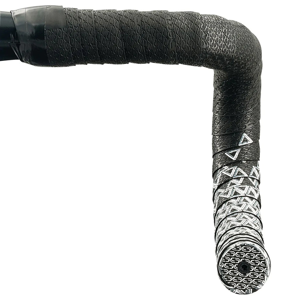 Deda Elementi Loop Handlebar Tape, Black/Silver-1