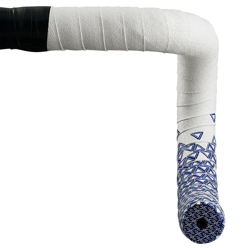 Deda Elementi Loop Handlebar Tape, White/Blue-1