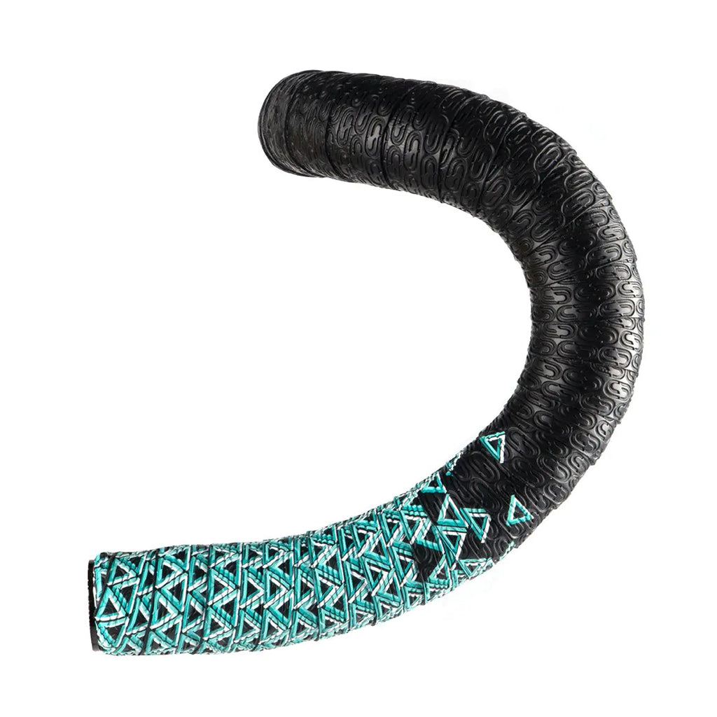 Deda Elementi Loop Handlebar Tape, Black/Celeste-0
