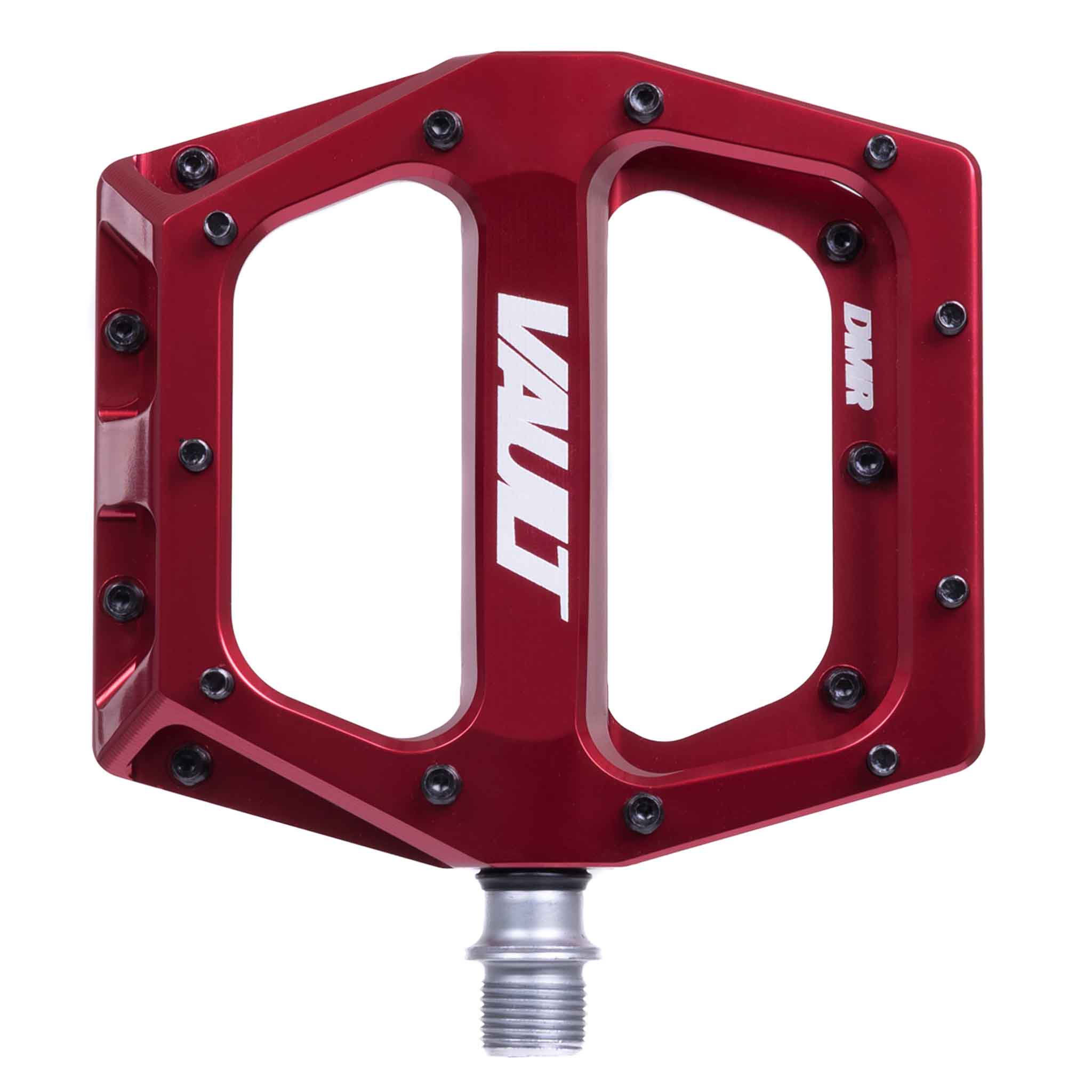 DMR Vault Pedals, 9/16" - Deep Red-0