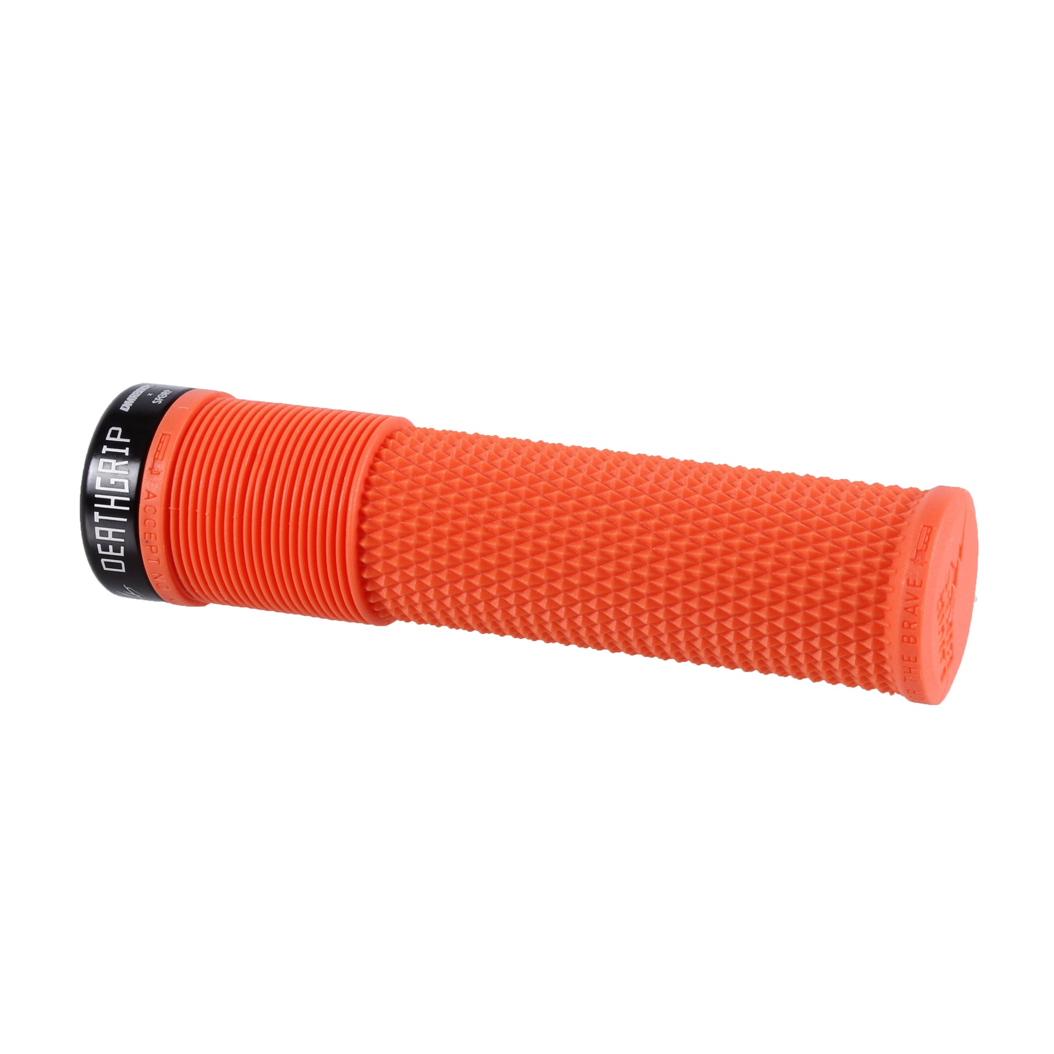 DMR Brendog Flangeless DeathGrip, Thick - Tango Orange-0