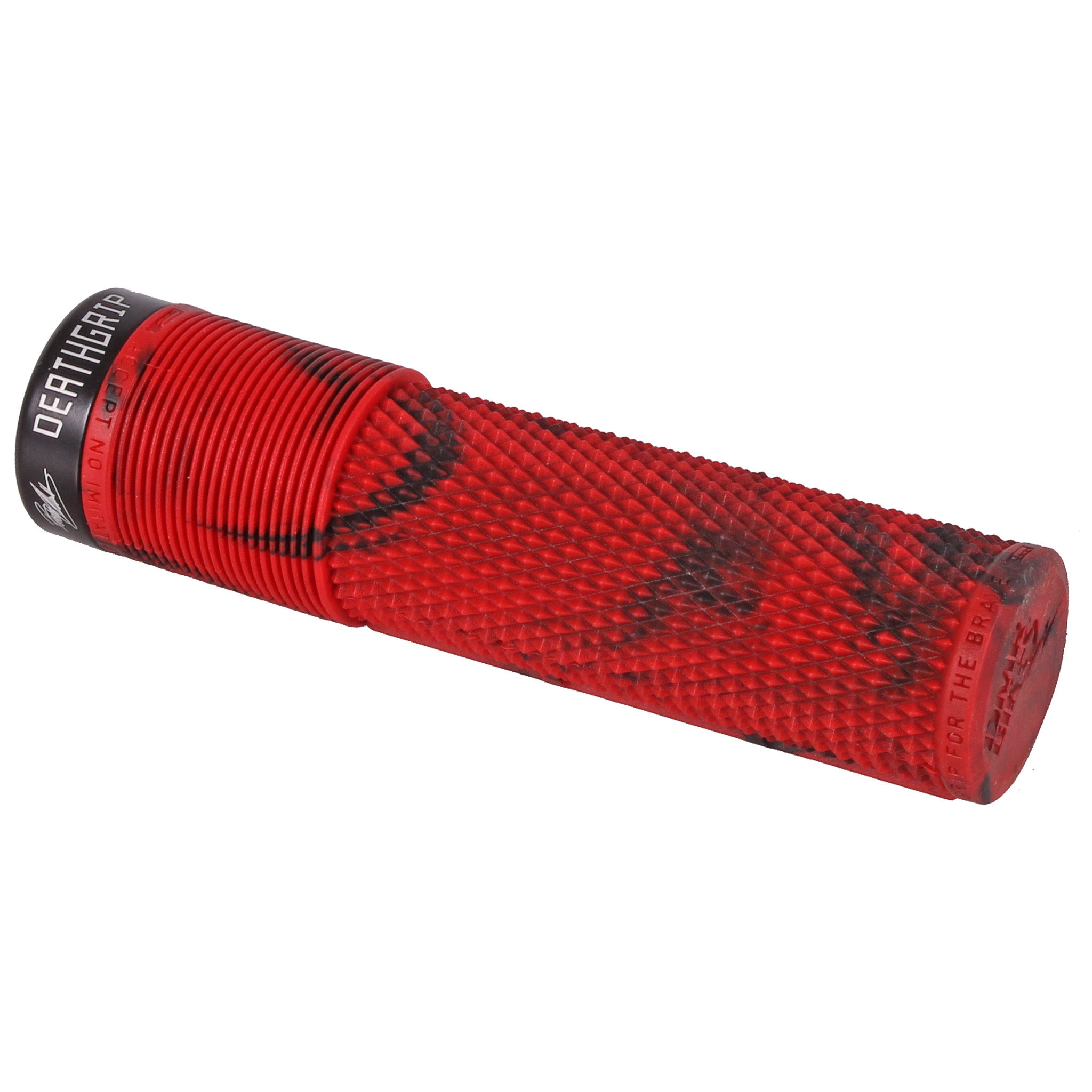 DMR Brendog Flangeless DeathGrip, Thick - Marble Red-0