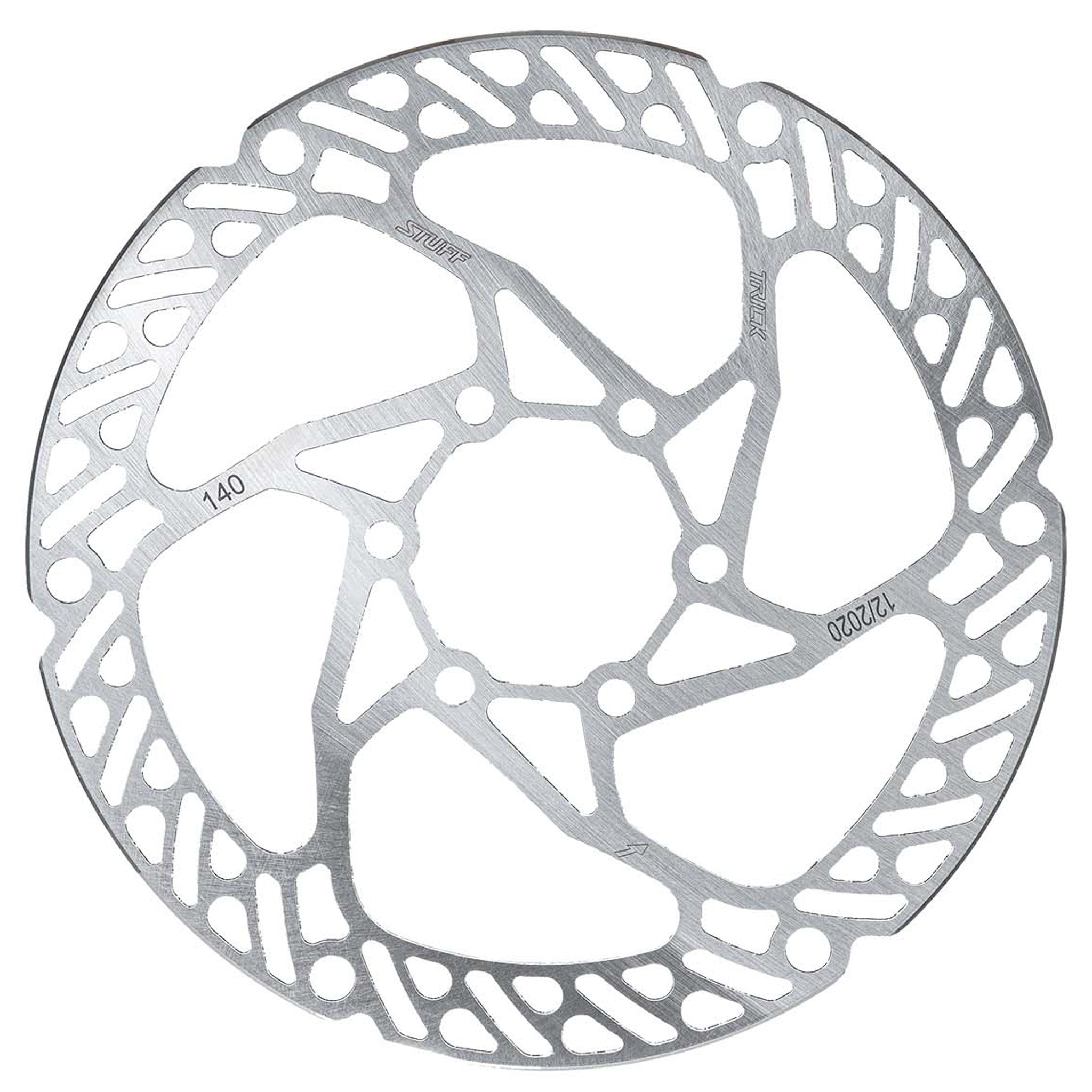 Trickstuff Ultra Light 140mm Rotor, 6-Bolt, Silver-0