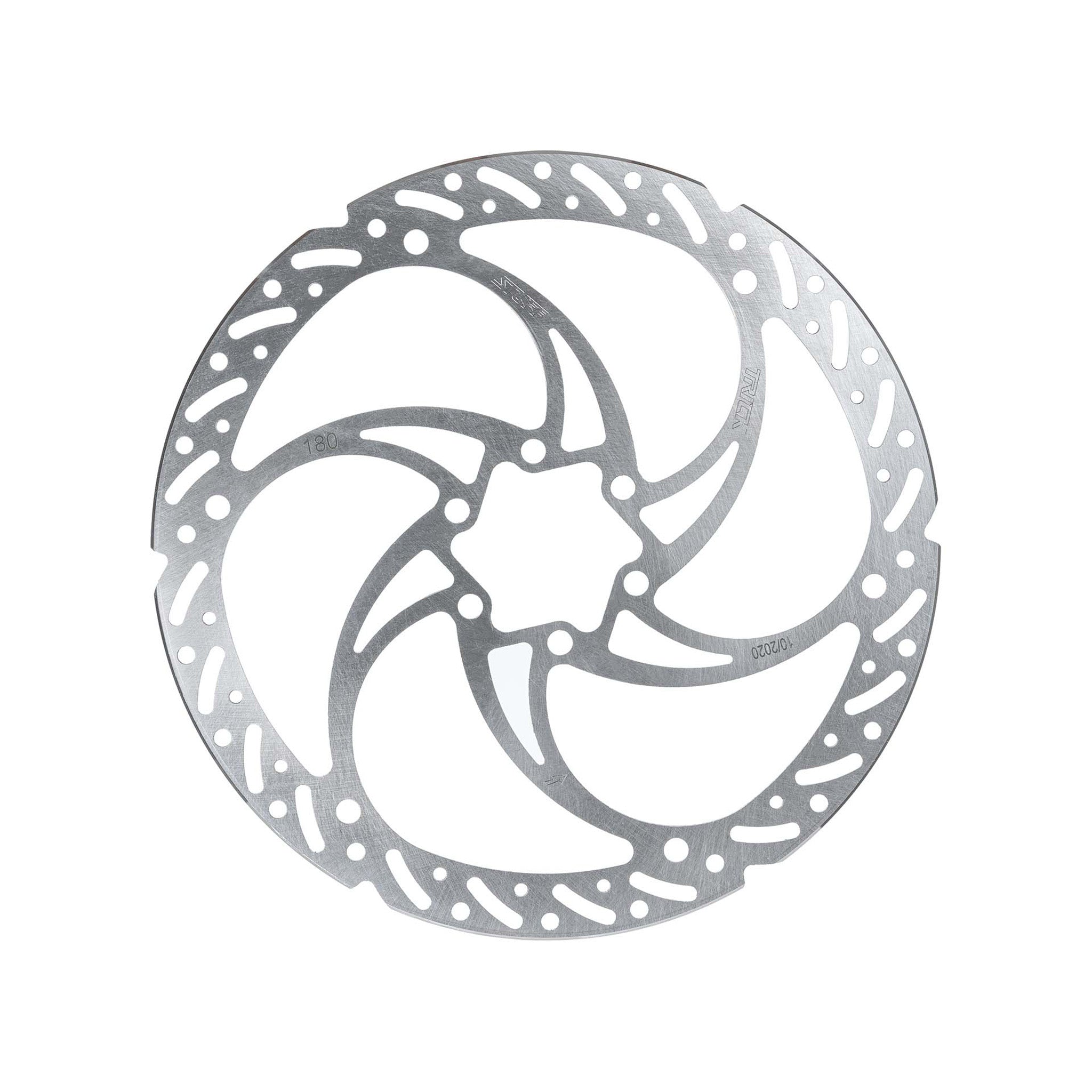 Trickstuff Heavy Duty 180mm Rotor, 6-Bolt, Silver-0