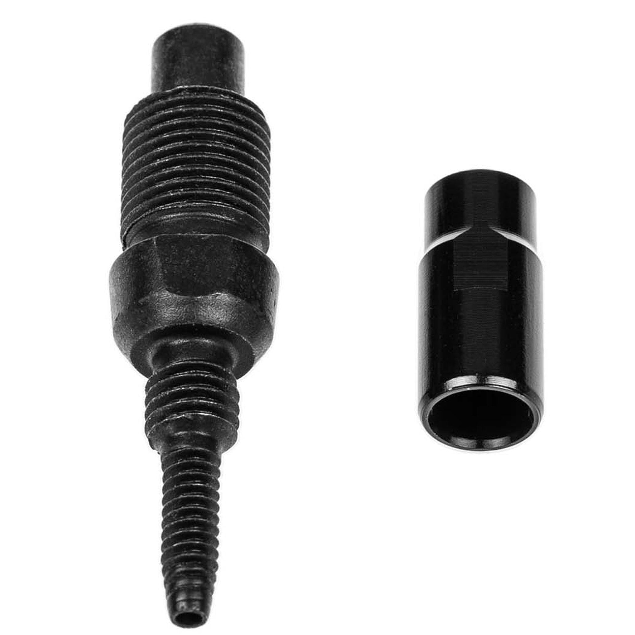 Trickstuff M8x0.75 Fitting For Beta Kevlar Hose, Black, Each-0