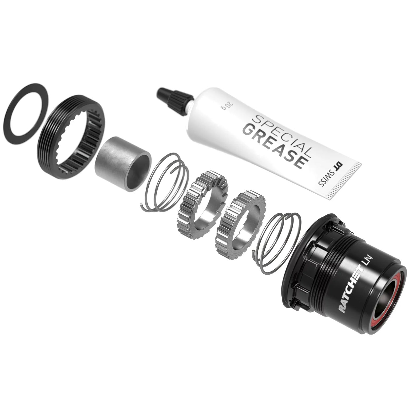 DT Swiss 370 Ratchet LN 18t Upgrade Kit, XDR Driver-0