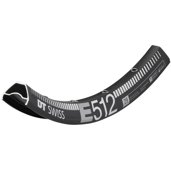 DT Swiss E 512 Tubeless Ready 29" Disc Rim, 32h, Black  NLS-0