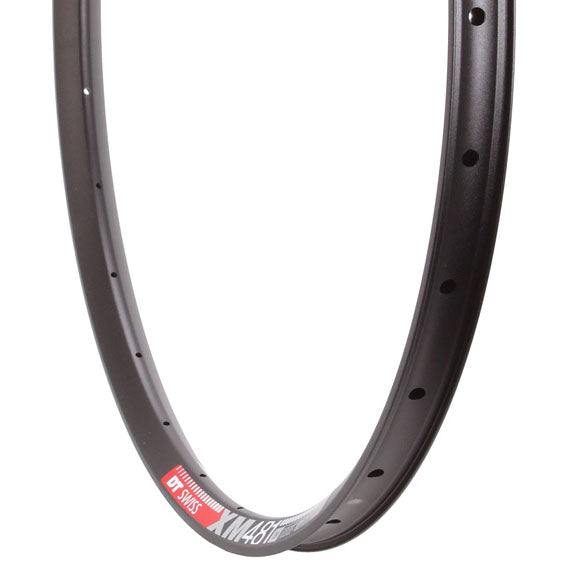 DT Swiss XM 481 Tubeless Ready 27.5" Disc Rim, 28h, Black  NLS-0