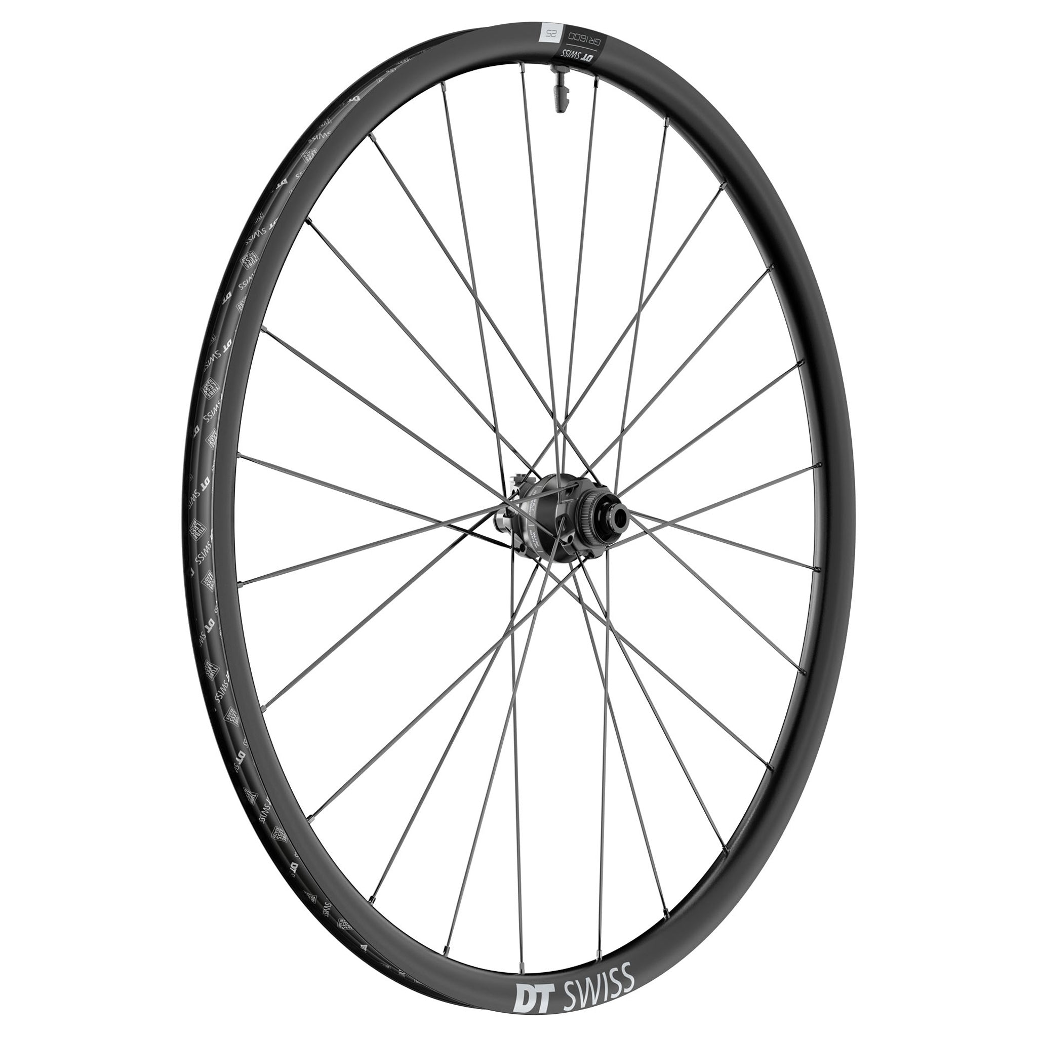 DT Swiss GR 1600 Spline db Dynamo Front Wheel, 700c, 12x100-0