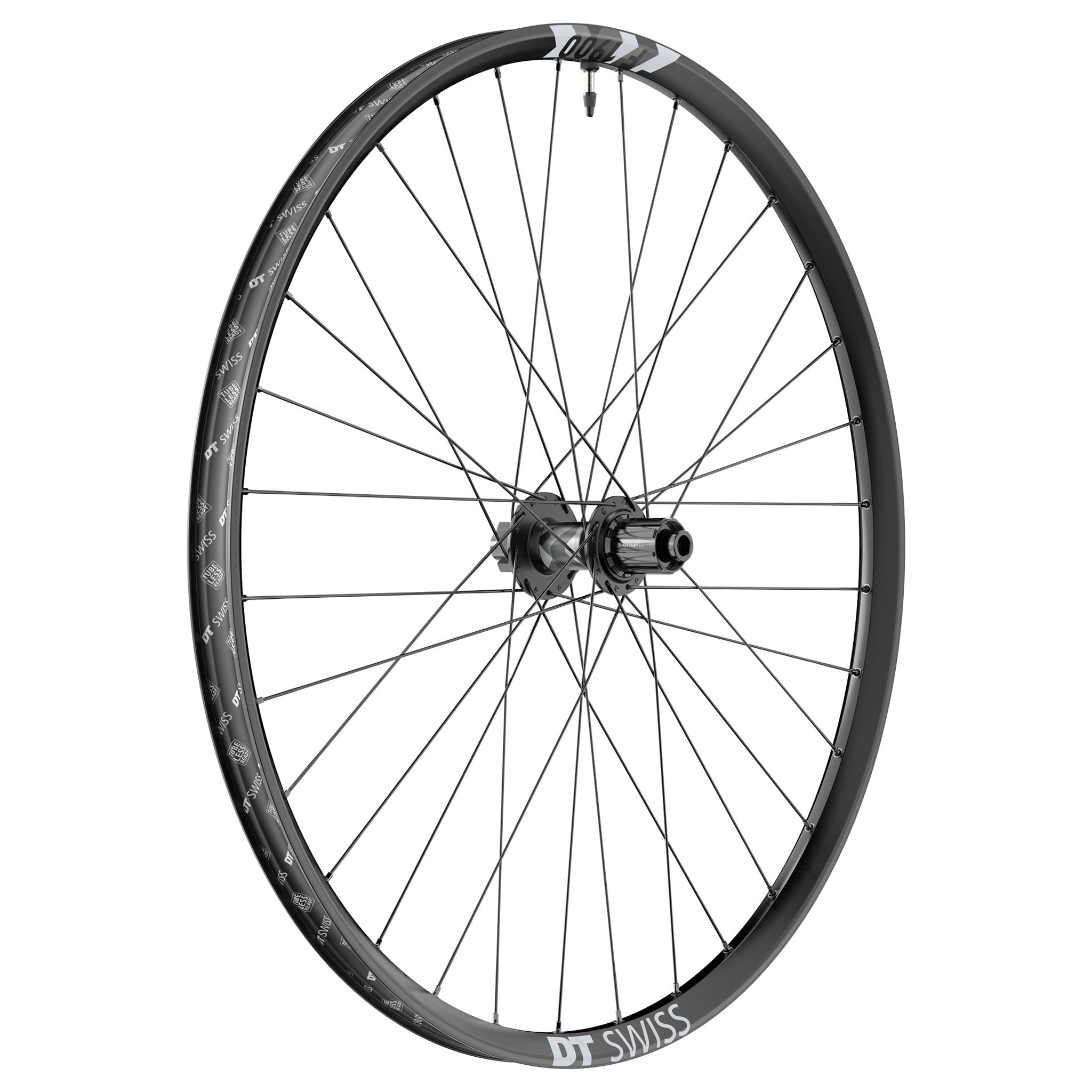DT Swiss F 1900 Spline Rear Wheel, 27.5", 12x148, HG 8-11sp-0