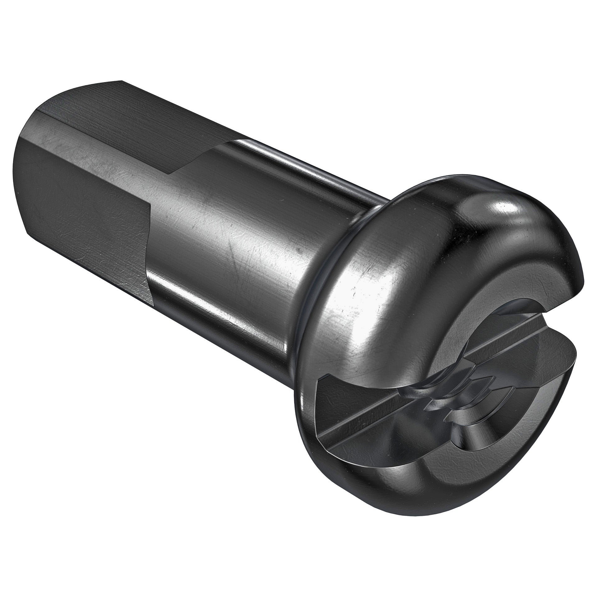 DT Swiss ProLock Brass Nipple, 14g/12mm, Black, Box/100-0