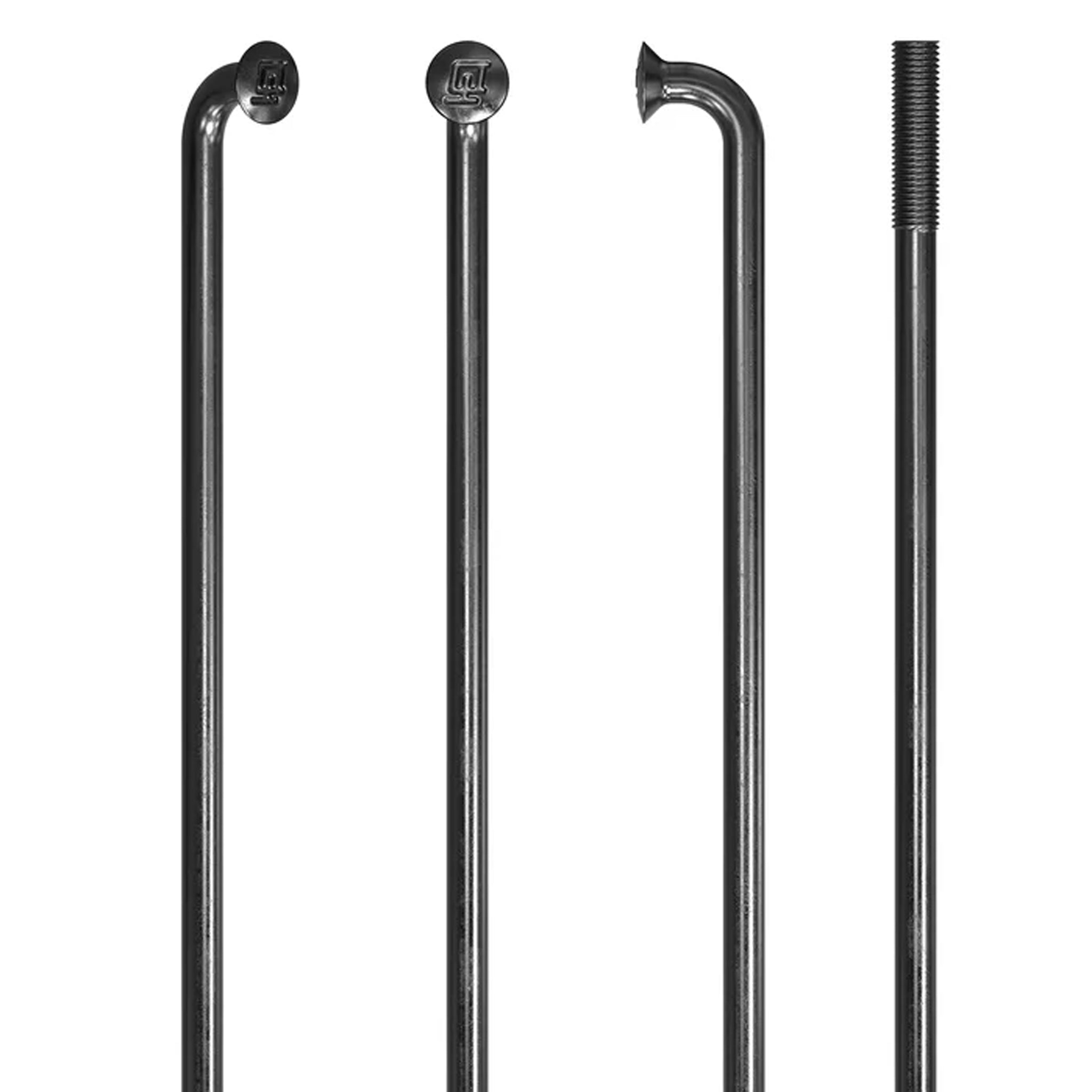 DT Swiss Champion 14g Spoke, Black, 288mm, 100/Count-0