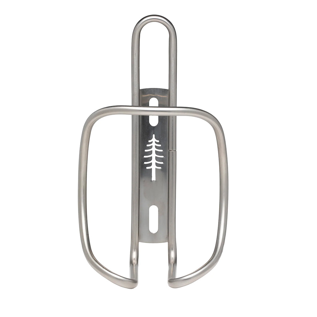 Portland Design Works ZigZag Bottle Cage, Silver-0