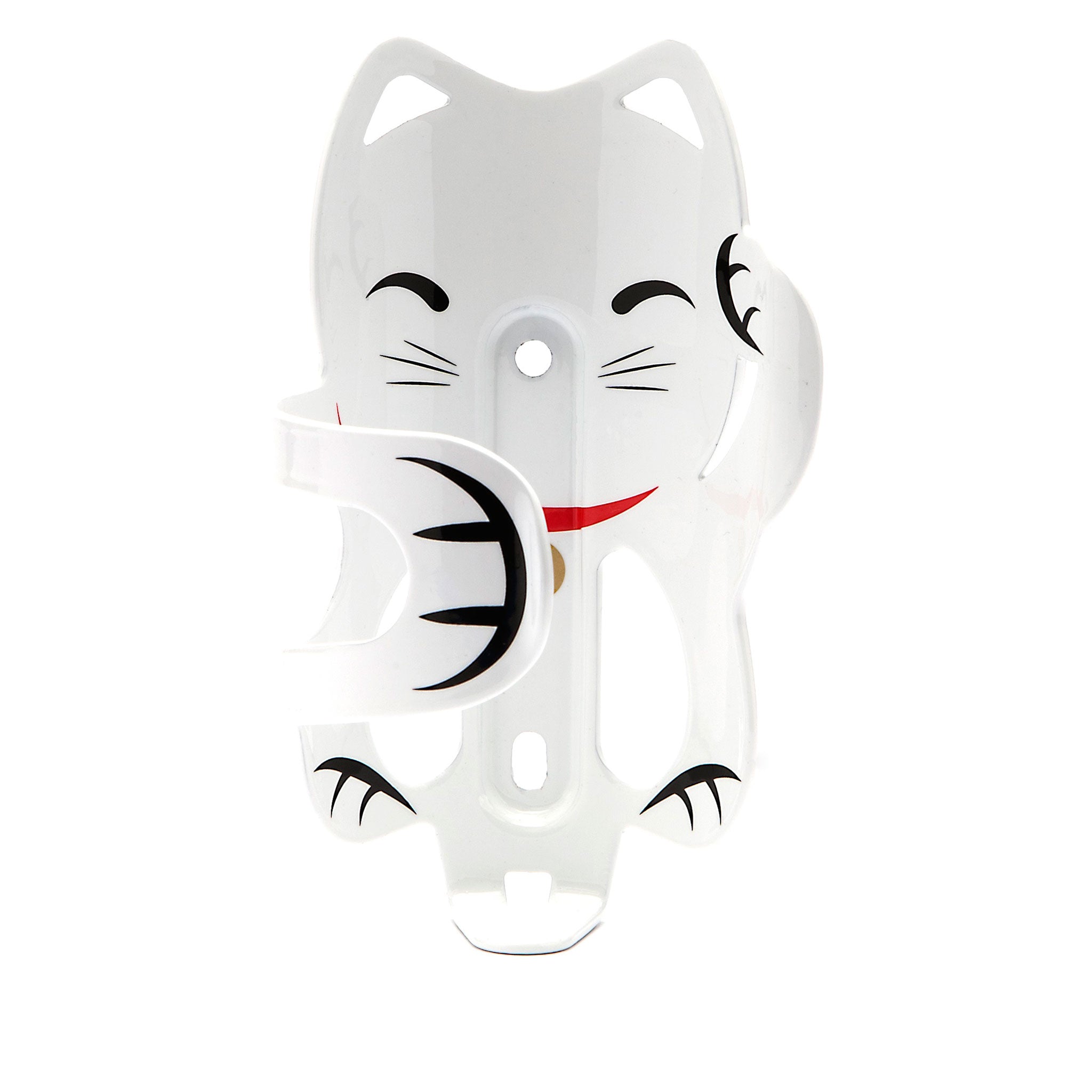 Portland Design Works Lucky Cat Cage Bottle Cage, White-0