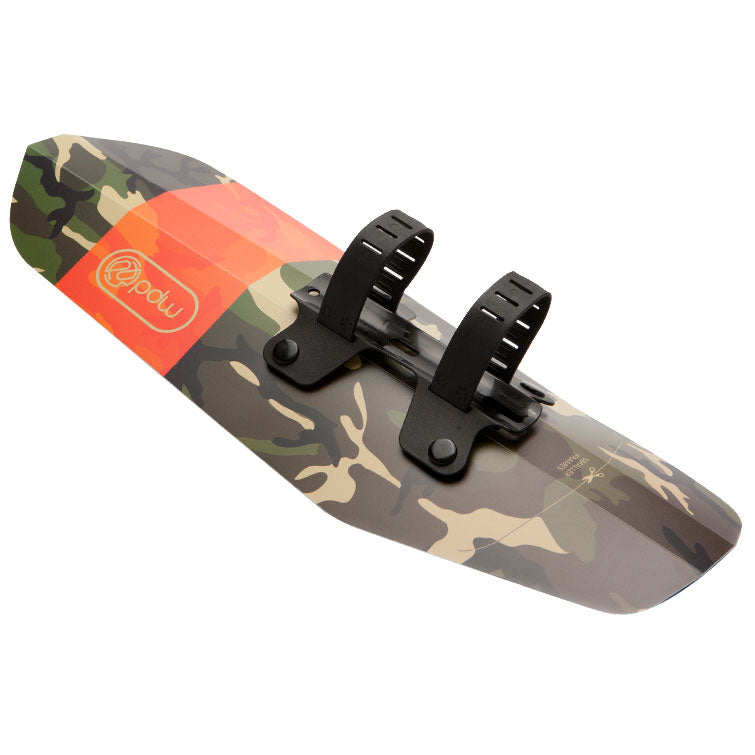 Portland Design Works Mud Shovel 6.5 Front Fender, Camo - Downtube-0