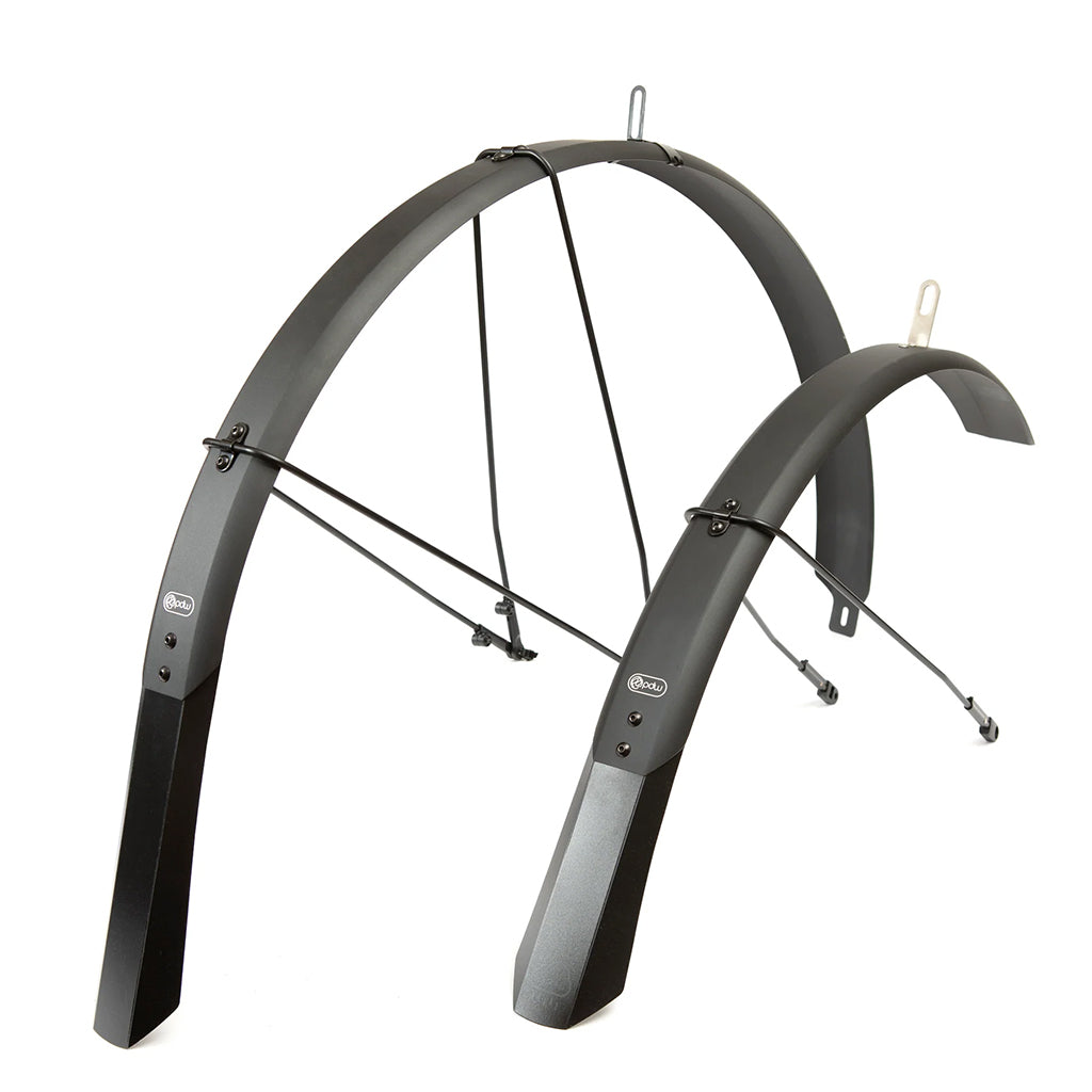 Portland Design Works Full Metal Fenders 26", Black - 64mm  -0