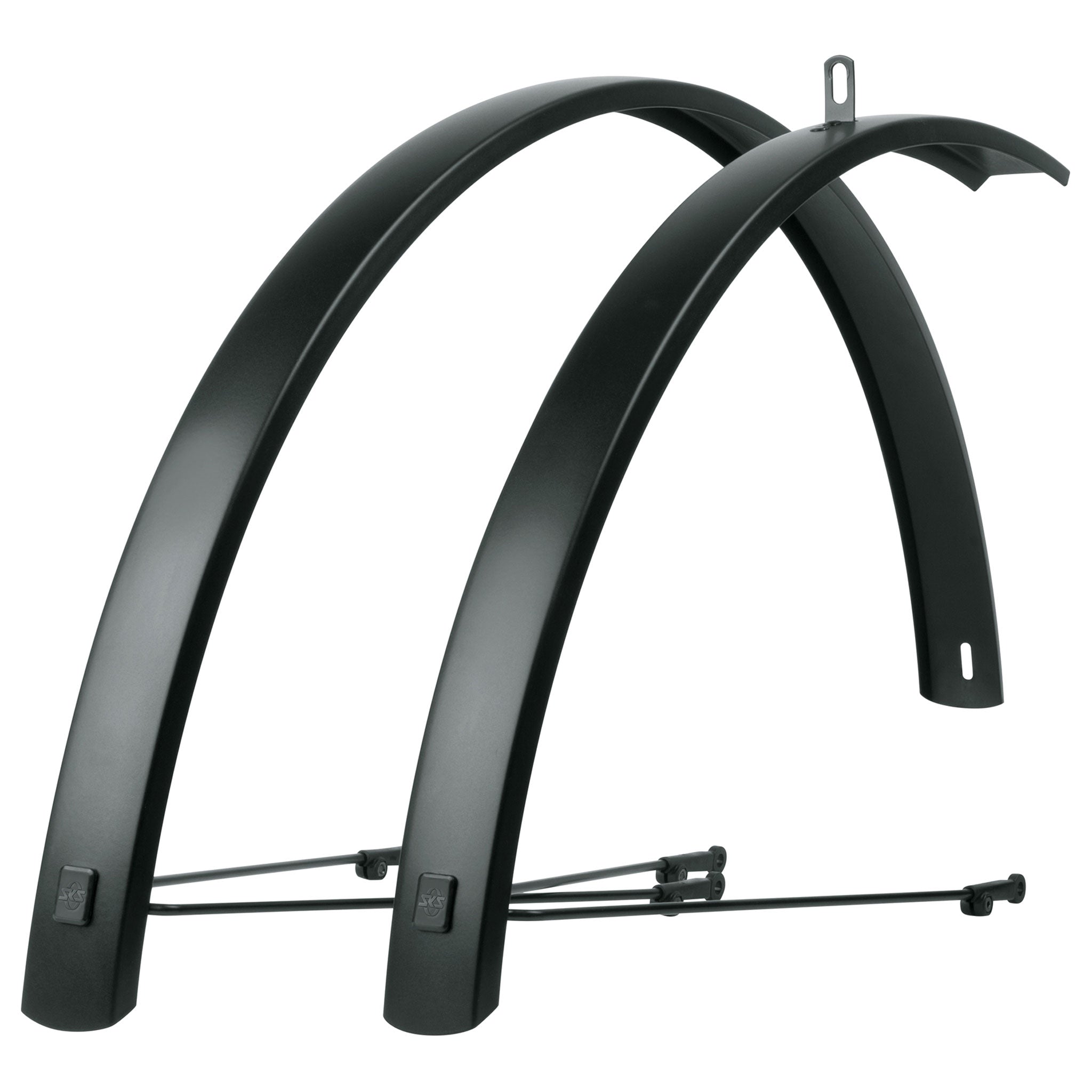 SKS Edge AL 46 Fender Set, Black - 40mm-0