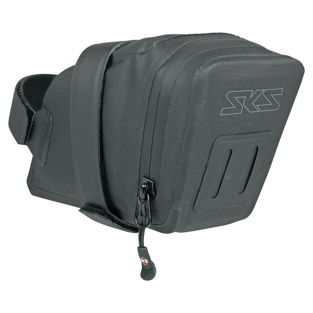 SKS Race Saddle Bag, 0.75L, Strap Mount, Black  -0