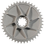 5Dev Aluminum Aero Road Chainring, 8-Bolt Sram, 42T, Raw-1