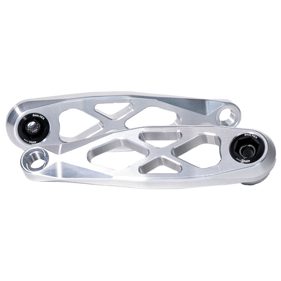 5Dev R-Spec Bosch eCranks, 160mm, Clear/Raw-0