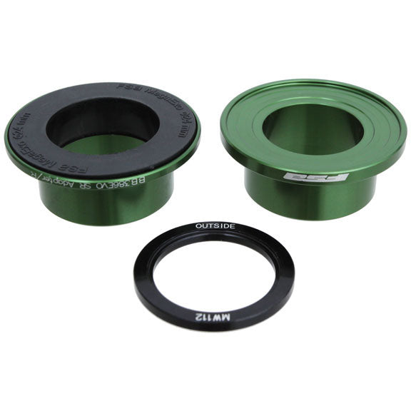 FSA BB386EVO BB Adapters, EE103, GXP Cranks - Pair-0