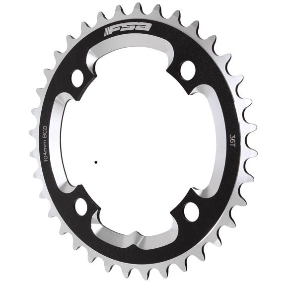 FSA DH 3mm Chainring, 104BCD x 36T - Black-0