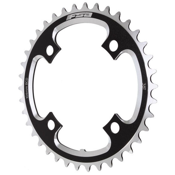 FSA DH 3mm Chainring, 104BCD x 38T - Black-0