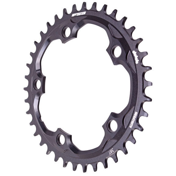 FSA Megatooth Chainring, 5x110mm, 38T, 1x10/11sp, Black-0