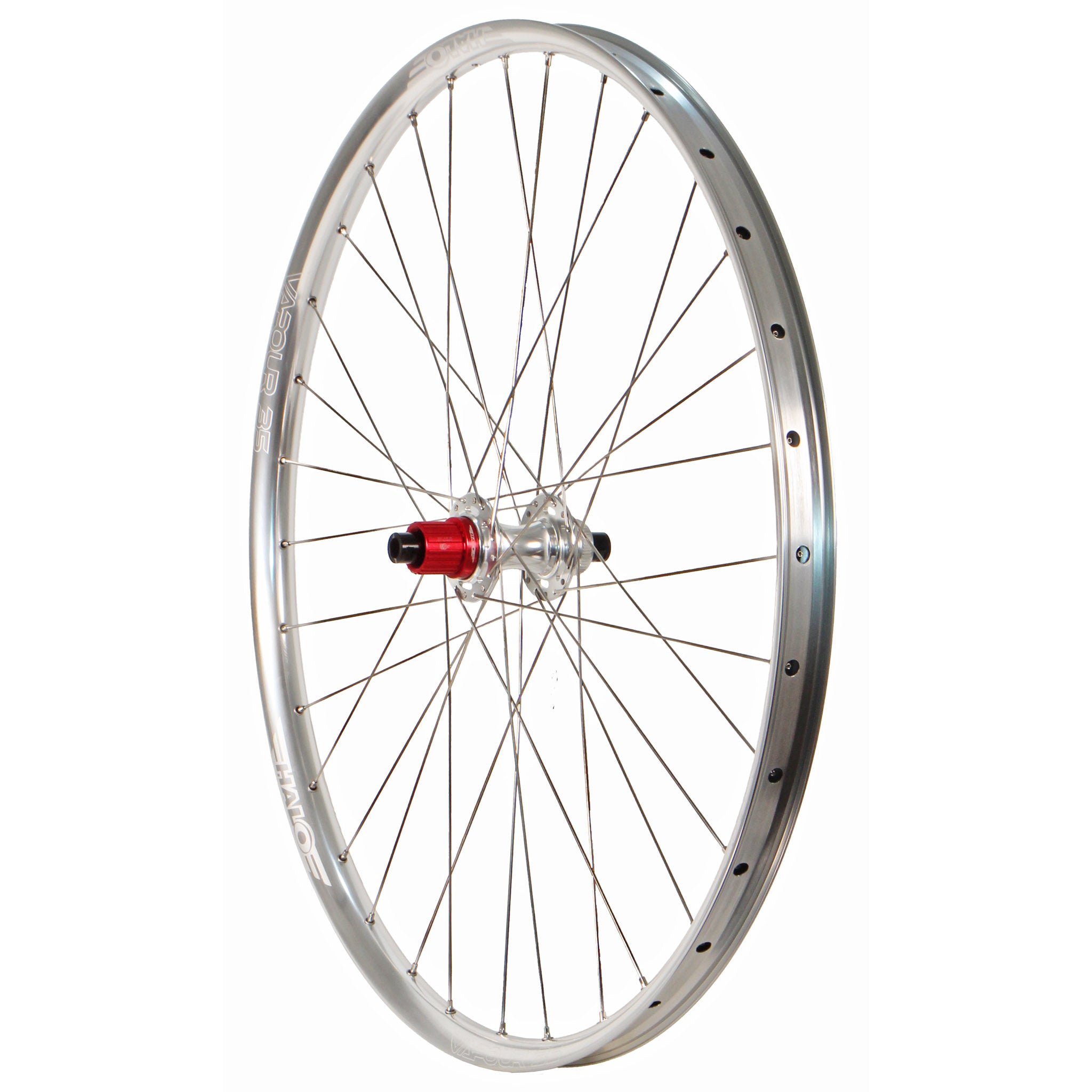 Halo Vapour35 MTC CL 29" Boost R Wheel, MS, 32h, Silver-0