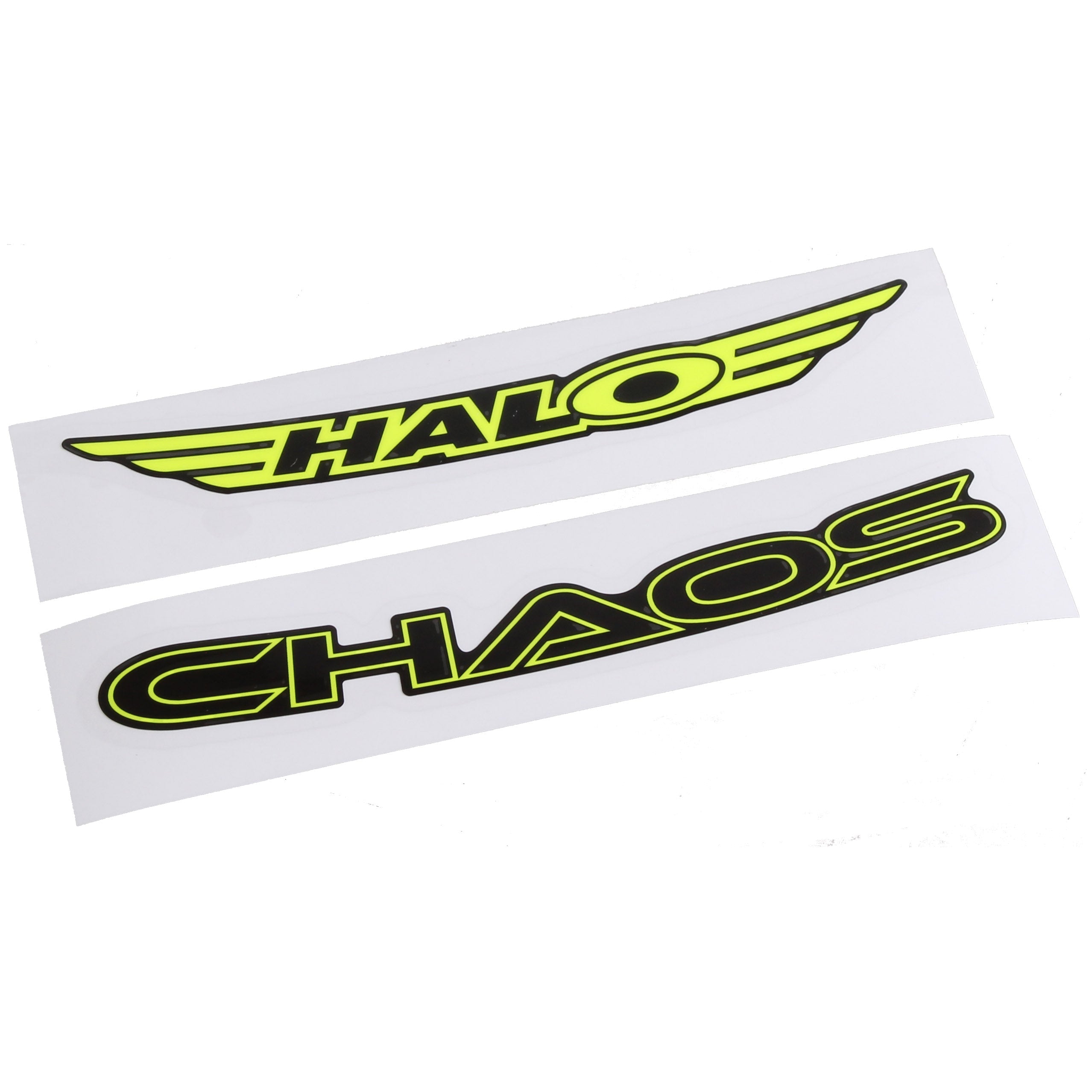 Halo Chaos Rim Decals, Yellow -0