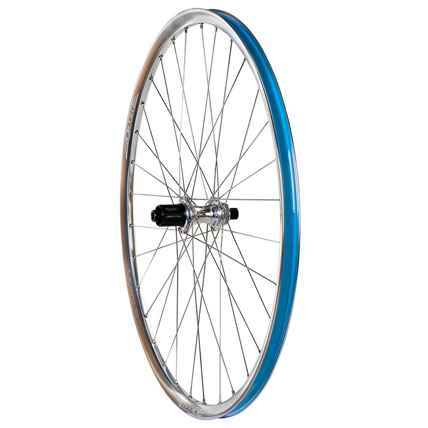 Halo Vapour GCX Disc Rear(HG) 29/700c Wheel, 32h, Silver-0