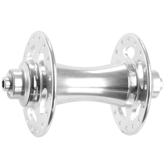 Halo Retro RO Road Front Hub, 32h, Polished Silver-0