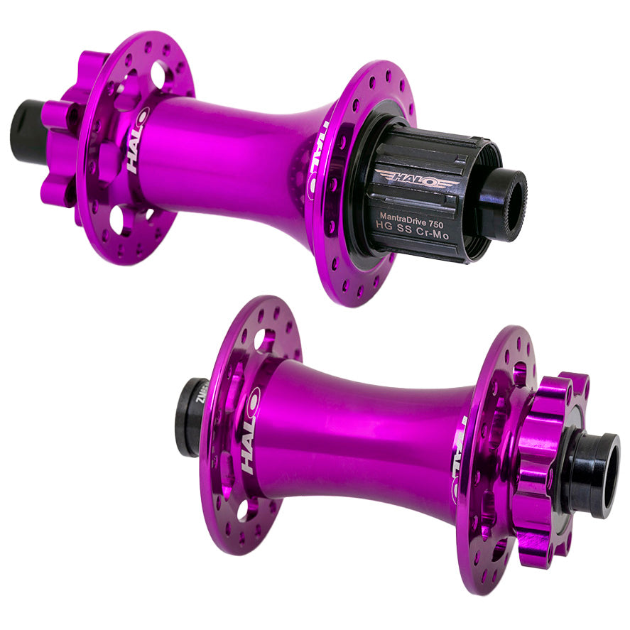 Halo Mantradrive MT-SS Boost Hubset, (12x148mm) 32h, Purple-0