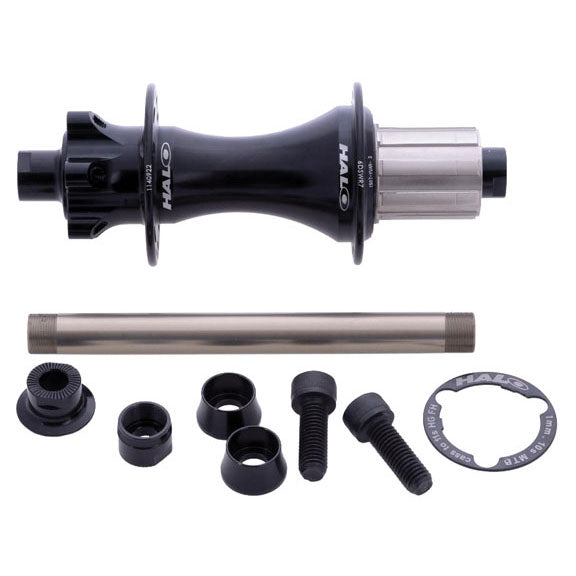 Halo Fat Bike 170 Rear Hub, HG, 32h, Black-0