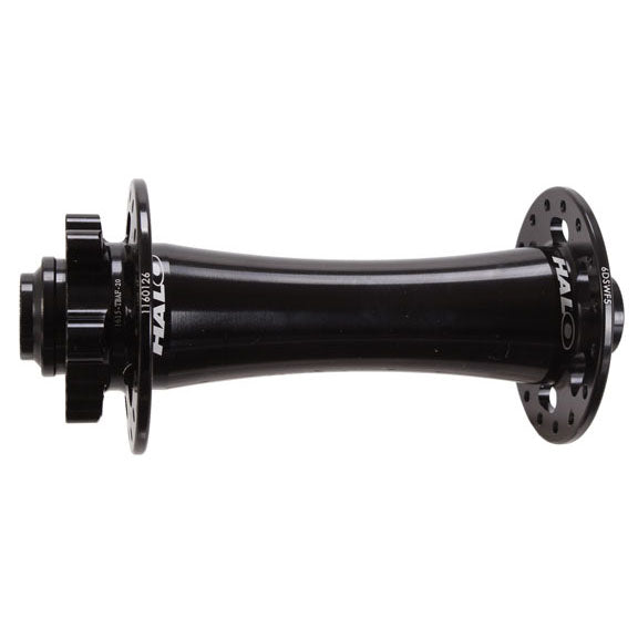Halo Fat Bike 150 TA Front Hub, 32h, Black-0
