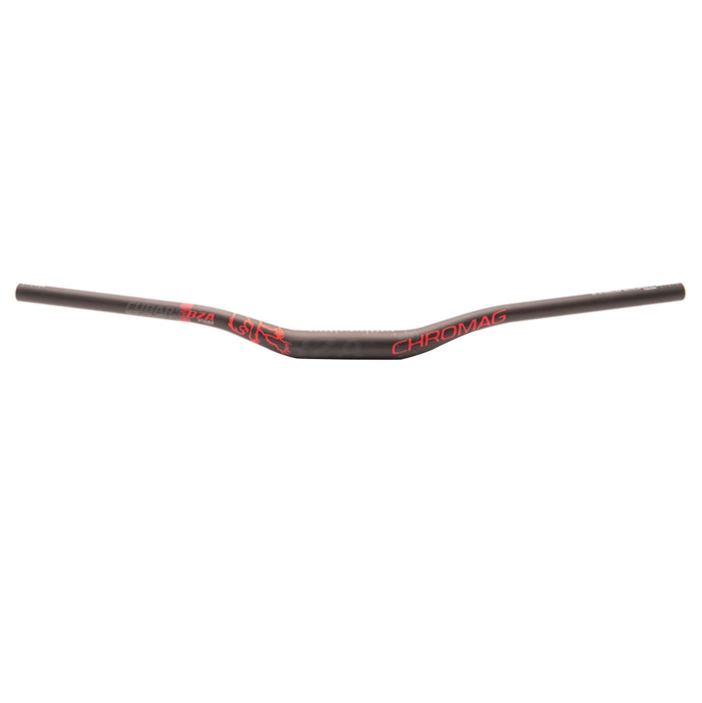 Chromag BZA 35 Carbon Riser Bar, (35.0) 25mm/800mm - Blk/Red-0
