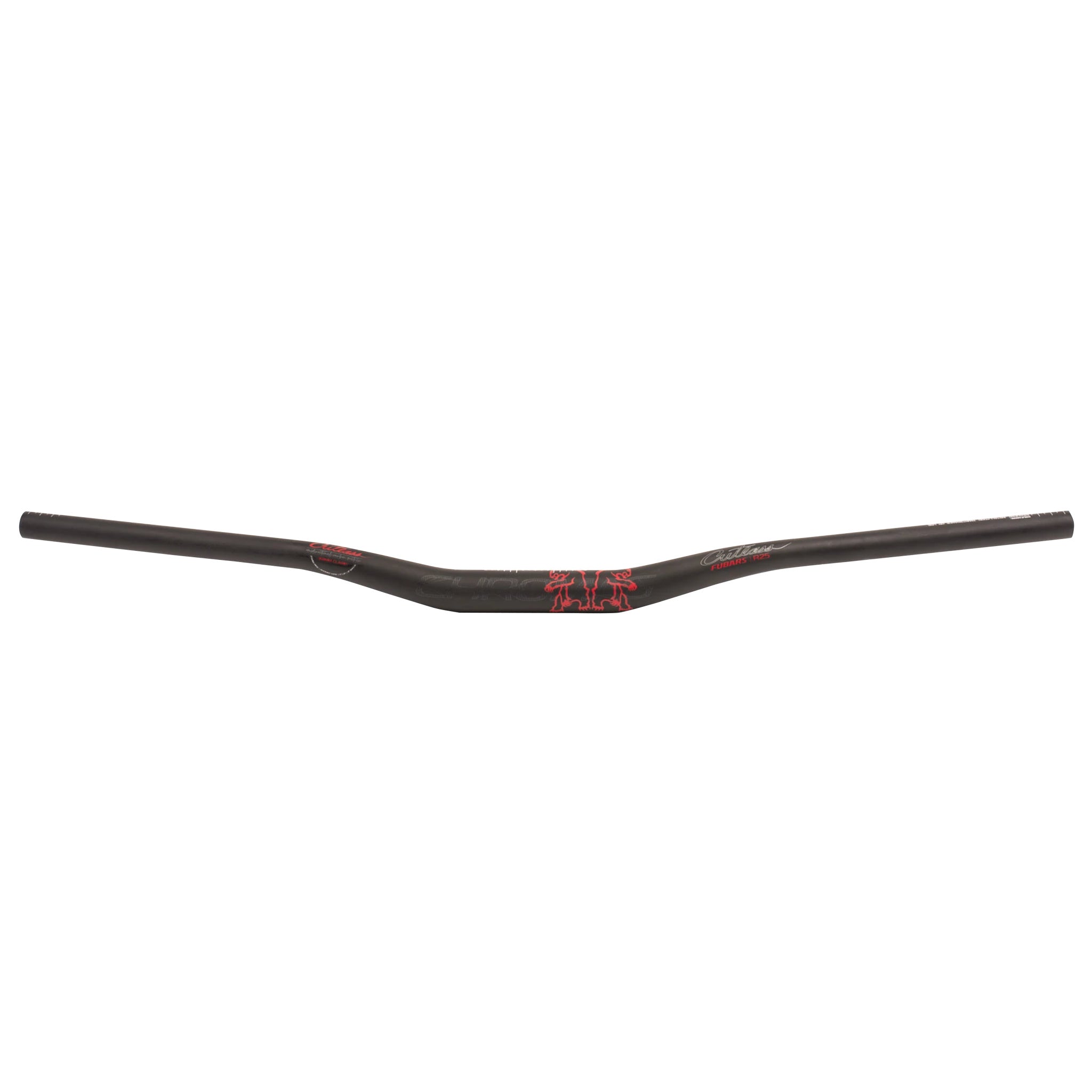 Chromag Fubars Cutlass Bar, (31.8) 25mm/800mm Blk/Red-0