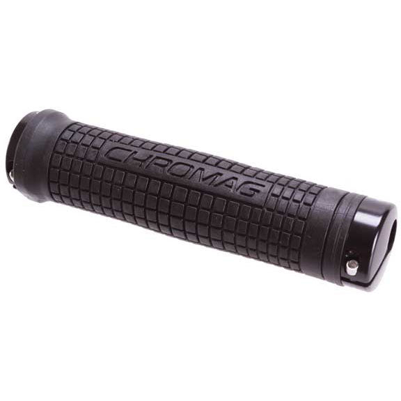 Chromag Squarewave XL Grips, Black-0