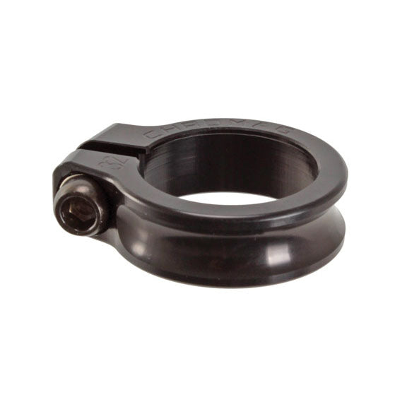 Chromag NQR Seat Clamp, 36.5mm - Black-0