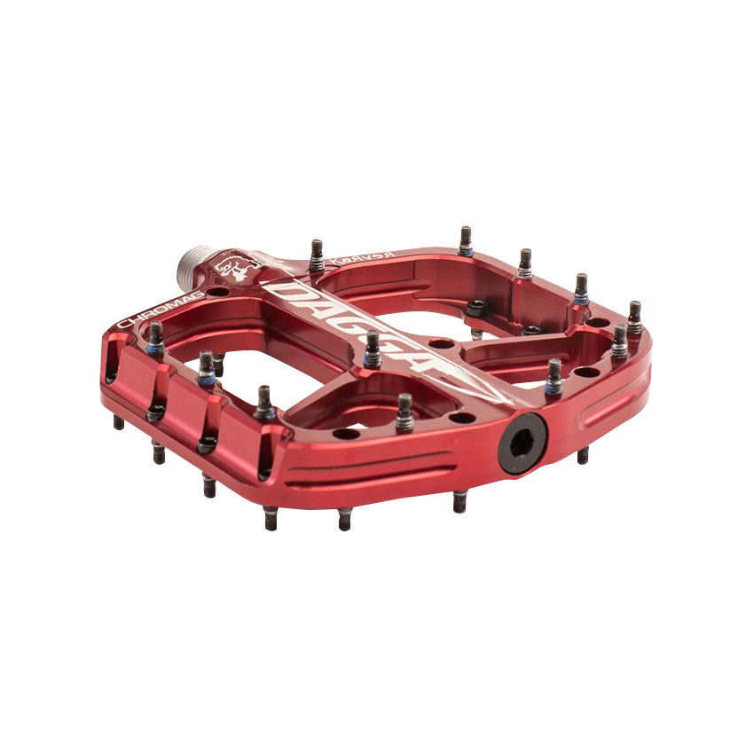Chromag Dagga Pedals, Red-0