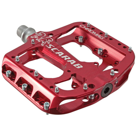 Chromag Scarab Pedals, Red-0