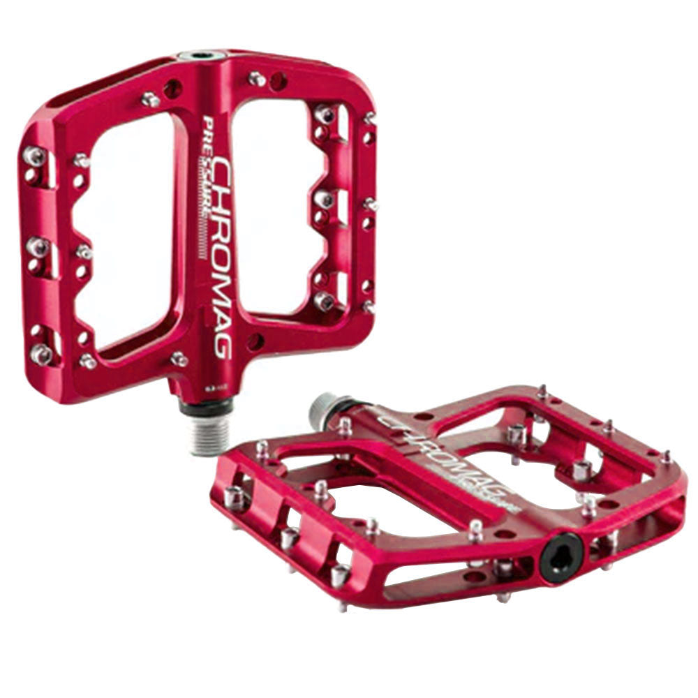 Chromag Pressure Pedals, Red-0