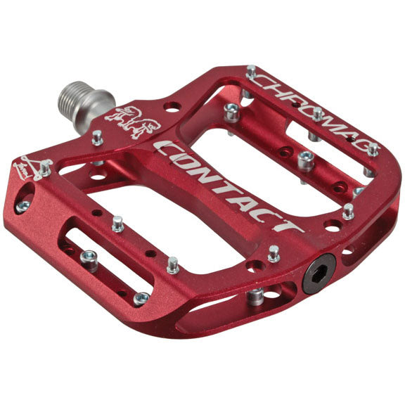 Chromag Contact Pedals, Red-0