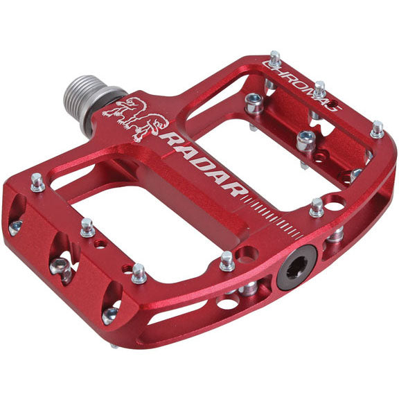 Chromag Radar Pedals, Red-0