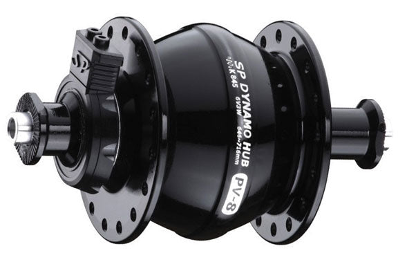 Shutter Precision PV-8 Front Q/R Hub, 9x100mm, 32h - Black-0