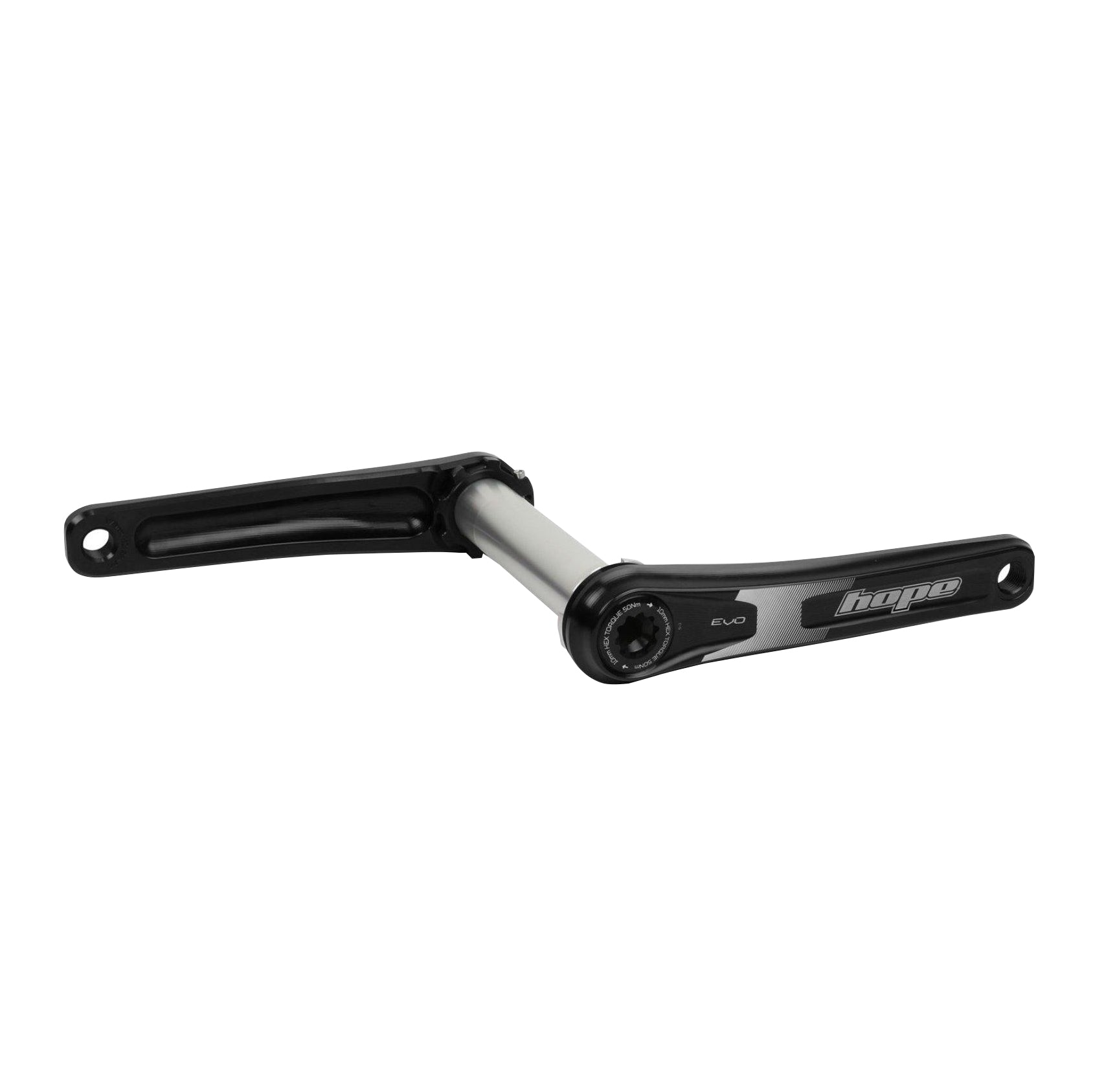 Hope Evo Crankset No Spider(68/73mm), 170mm, Black-0