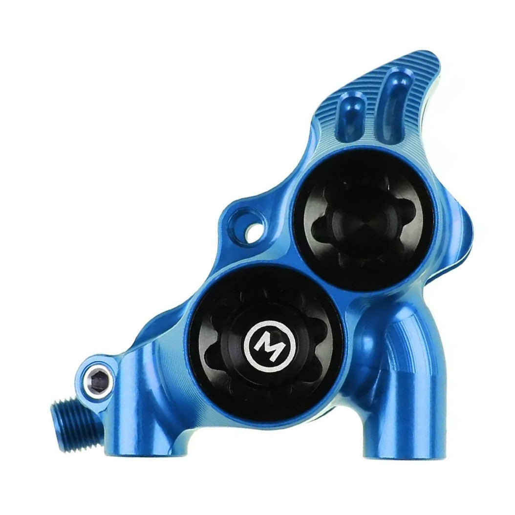 Hope RX4+ Brake, SHIM Flat Mount Direct, No Lever, Blue-0