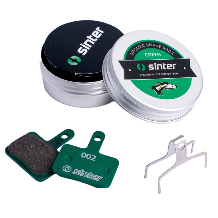 Sinter Disc Pads, Shimano (B-type 2-piston) TRP, Green-0
