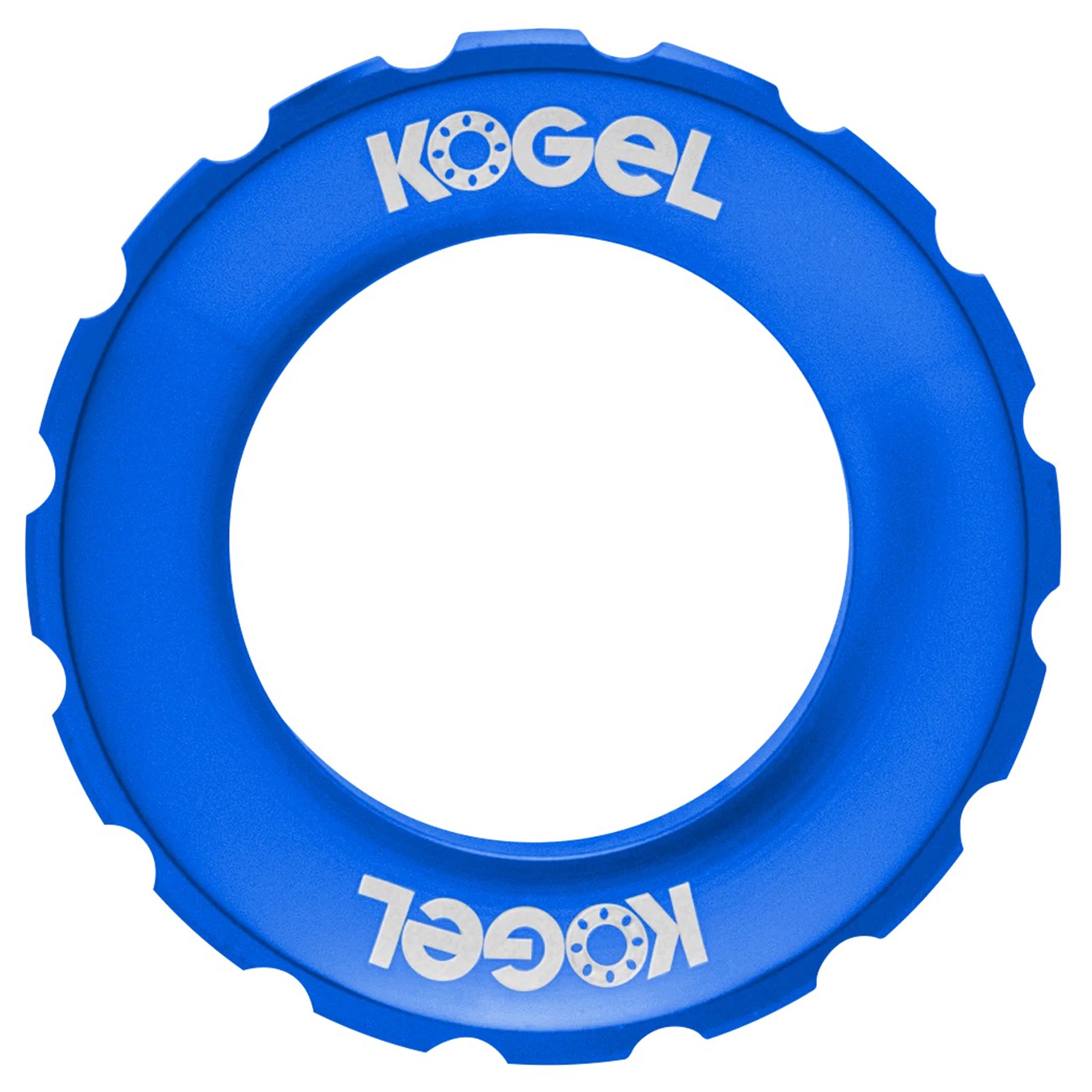 Kogel Bearings Center Lock Rotor Lockring, Blue-0