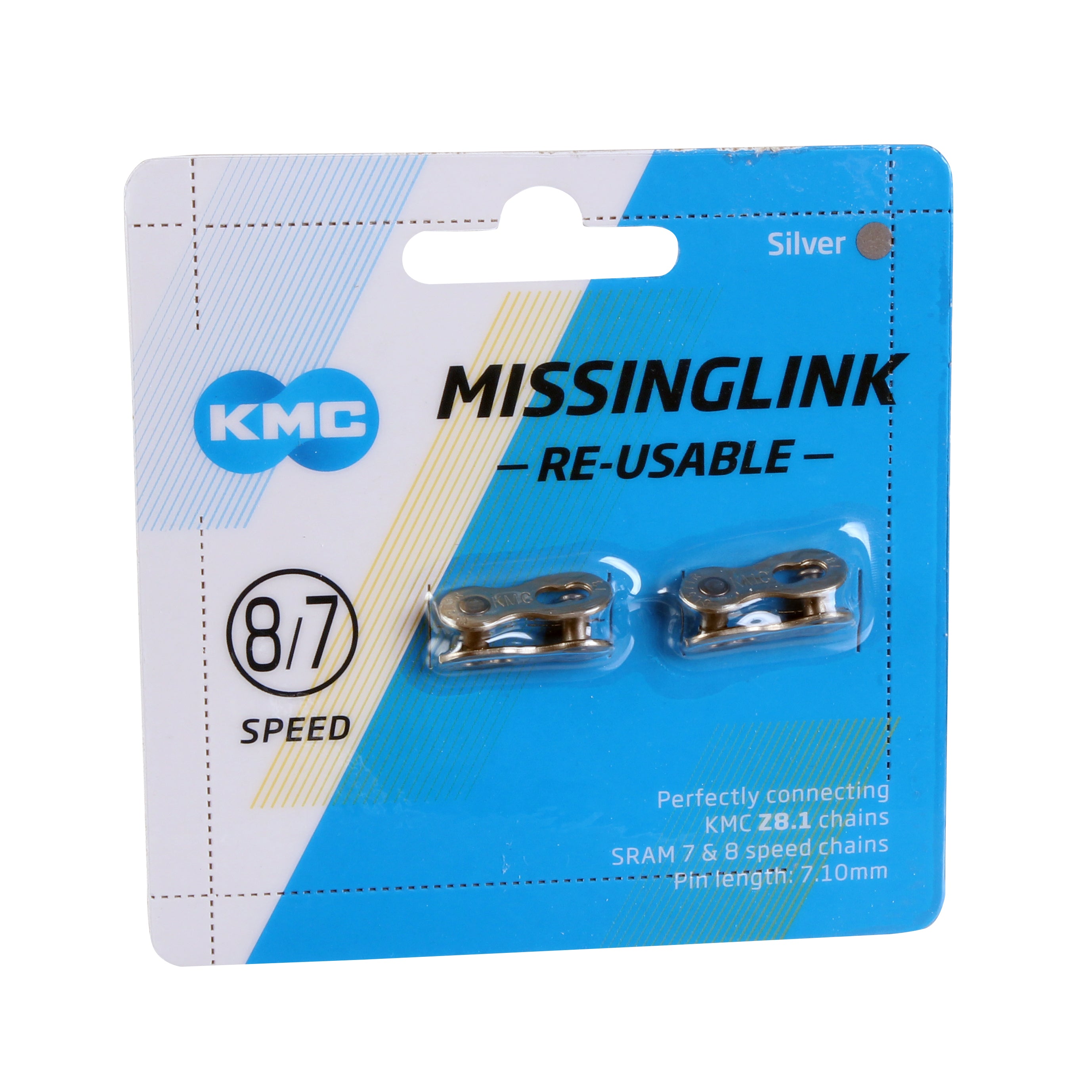 KMC MissingLink II Connector(CL571R), 7.1mm 2/Count-0